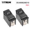 YITRUM 0008208310 0008208410 Power Window Switch Single Button For Mercedes 190D 190E 240D 380SL 560SL 300D 380SE 500SEL