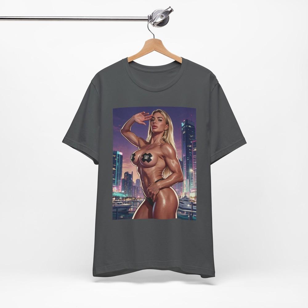 Denise Anders Bikini Pinup T-Shirt | GTA 6 Graphic Streetwear Print Tee