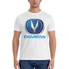 Changan Auto Свободная, но не громоздкая Футболка Простая для поездок на работу Высокая производительность унисекс Базовая футболка
