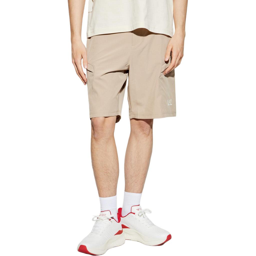 Шорты-карго с принтом логотипа Ea7 EMPORIO ARMANI 7M000073-AF13392-U6155