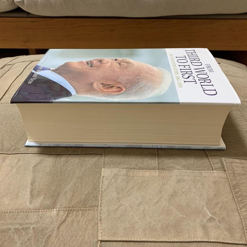 [USED] Rare! FROM THIRD WORLD TO FIRST Lee Kuan Yew