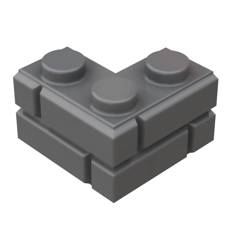 Masonry Wall Modified Bricks 15533 1x4 Toys Building Blocks Compatible Major Brand Profile Collection