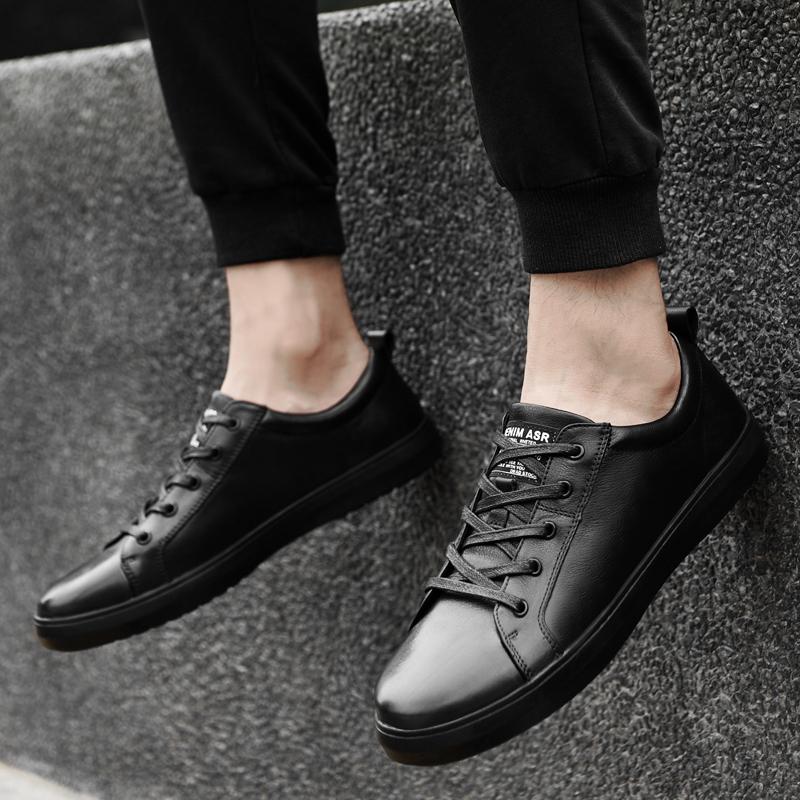 Мужские повседневные кроссовки на шнуровке, модные и удобные кроссовки. Повседневная мужская обувь из натуральной кожи.