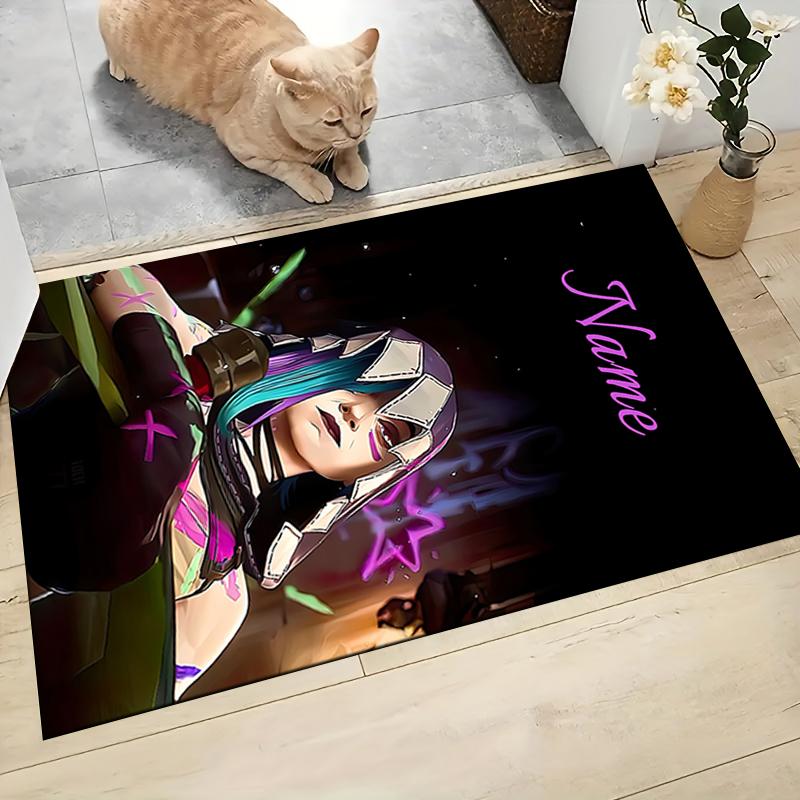 Custom Name Love Friendship Carpet Rug Customizable Soft Washable Anti-Slip Home Living Room Sofa Mats Personalized Rug. 0909164