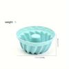 Силиконовые мини-формы для кексов Bundt, 12 шт. - Антипригарные, Легко моются, Красные, Зеленые, Розовые и Серые