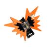 Hair Claw Acrylic Butterfly Decor Back Head Hair Clip Lightweight Break-Resistant Shark Hair Clip Updo Ponytail Hair Accessory