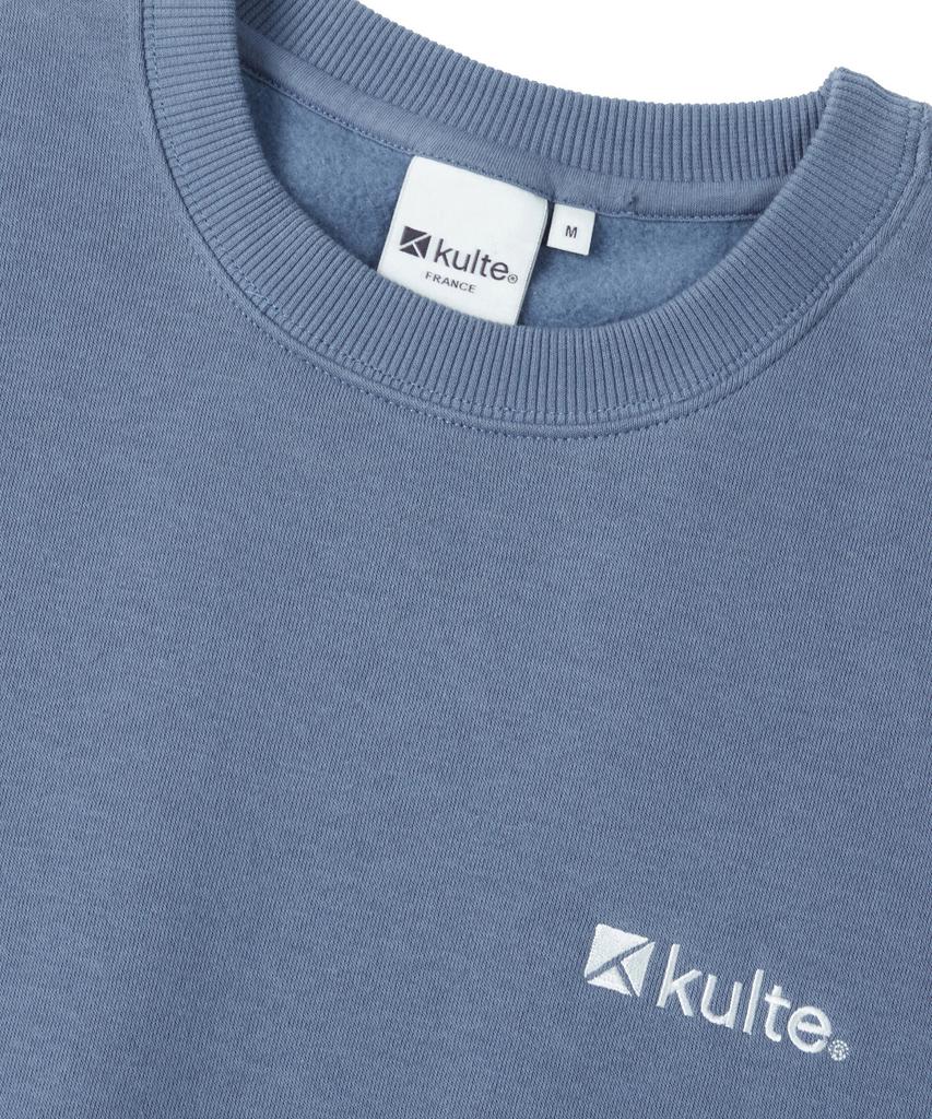 KULTE Иконка Логотип Свитшот L.Синий