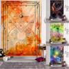 Witchcraft Tarot Tapestry Wall Hanging Colorful Sun Moon Starry Universe Psychedelic Tapiz Witchcraft Wall Cloth Tapestry