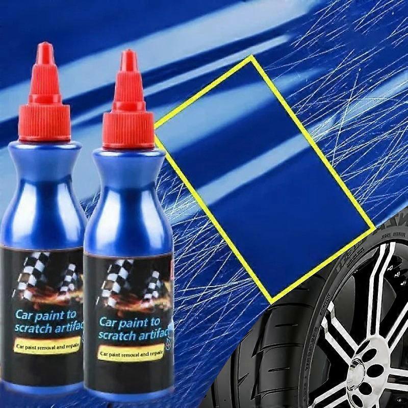 2PCS Car Scratch Remover for Deep Scratches Paint Restorer Auto Repair Wax,Auto Body Wash Maintenance Repair Agent