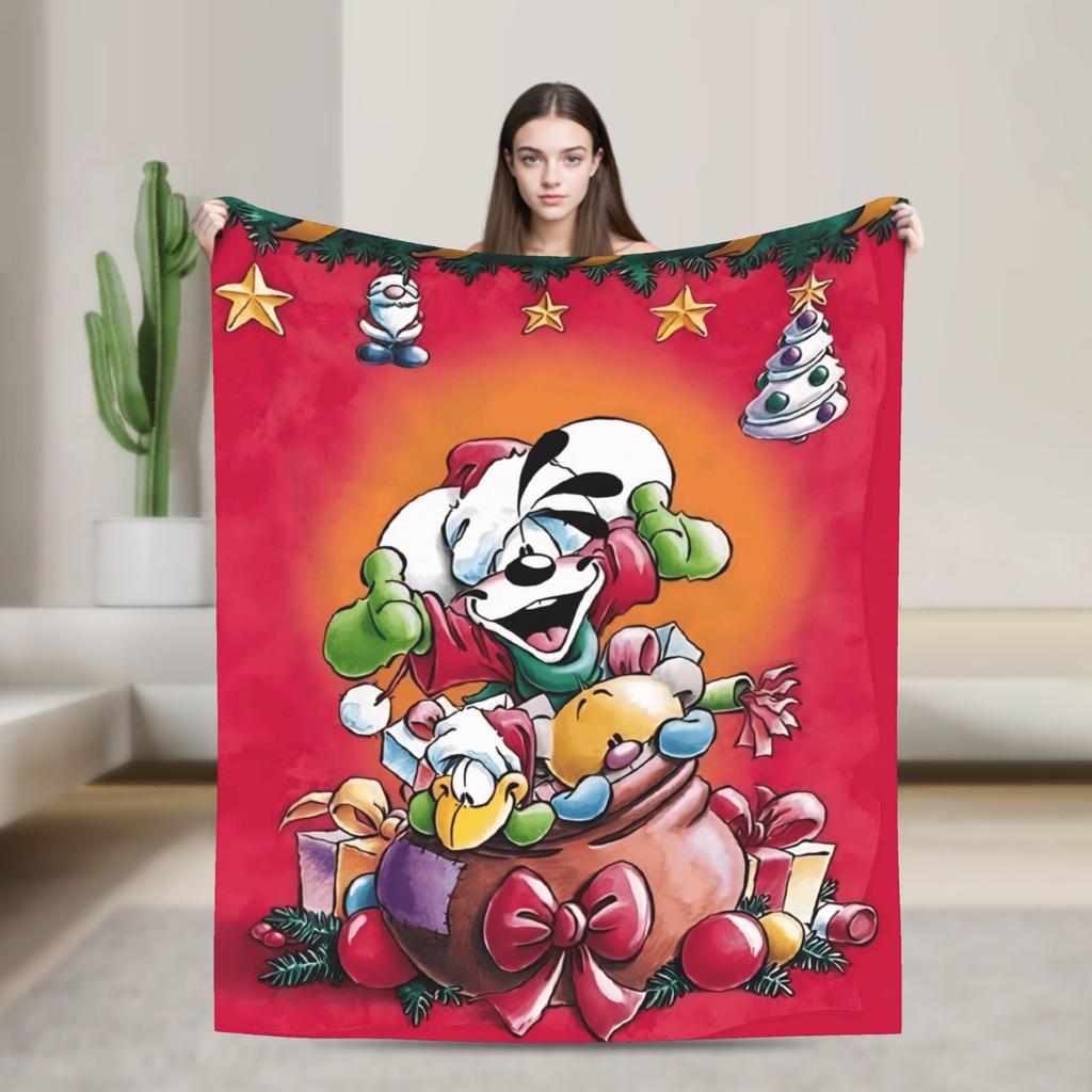 Diddl Cartoon (8) Blanket Quality Super Soft Throw Blanket Winter Airplane Travel Living Room Fluffy Bedspread