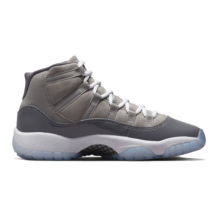 Детские кроссовки Air Jordan 11 Retro GS Cool Grey 2021 Medium-Grey White 378038-005