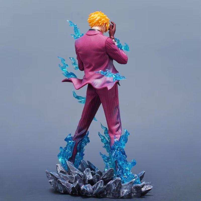 25 см/9,84 дюйма Аниме One Piece Фигурка Санджи Фигурки Действия ПВХ Статуэтка Настольная Коллекция Модель Украшение Игрушки Подарки