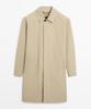Легкий хлопковый тренч Massimo Dutti