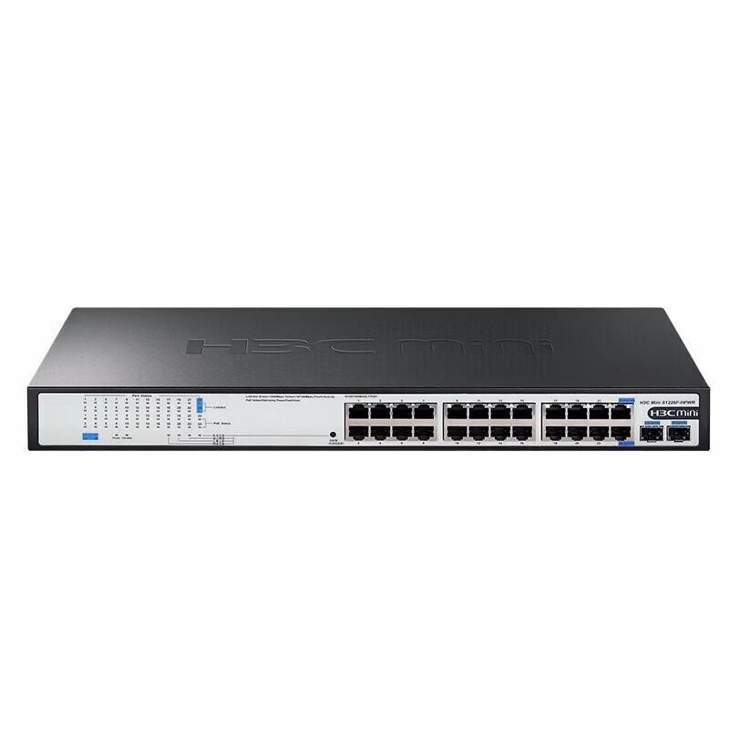 H3C S1226F-HPWR Enterprise 24-Port Gigabit PoE Switch