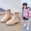 Comfortable Little Girl Shoes High Heeled Kids Martin Boots