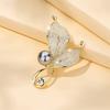 Luxury Brooch Pin Women Fashion Clothing Decor Anti-charm Safety Gold Plated