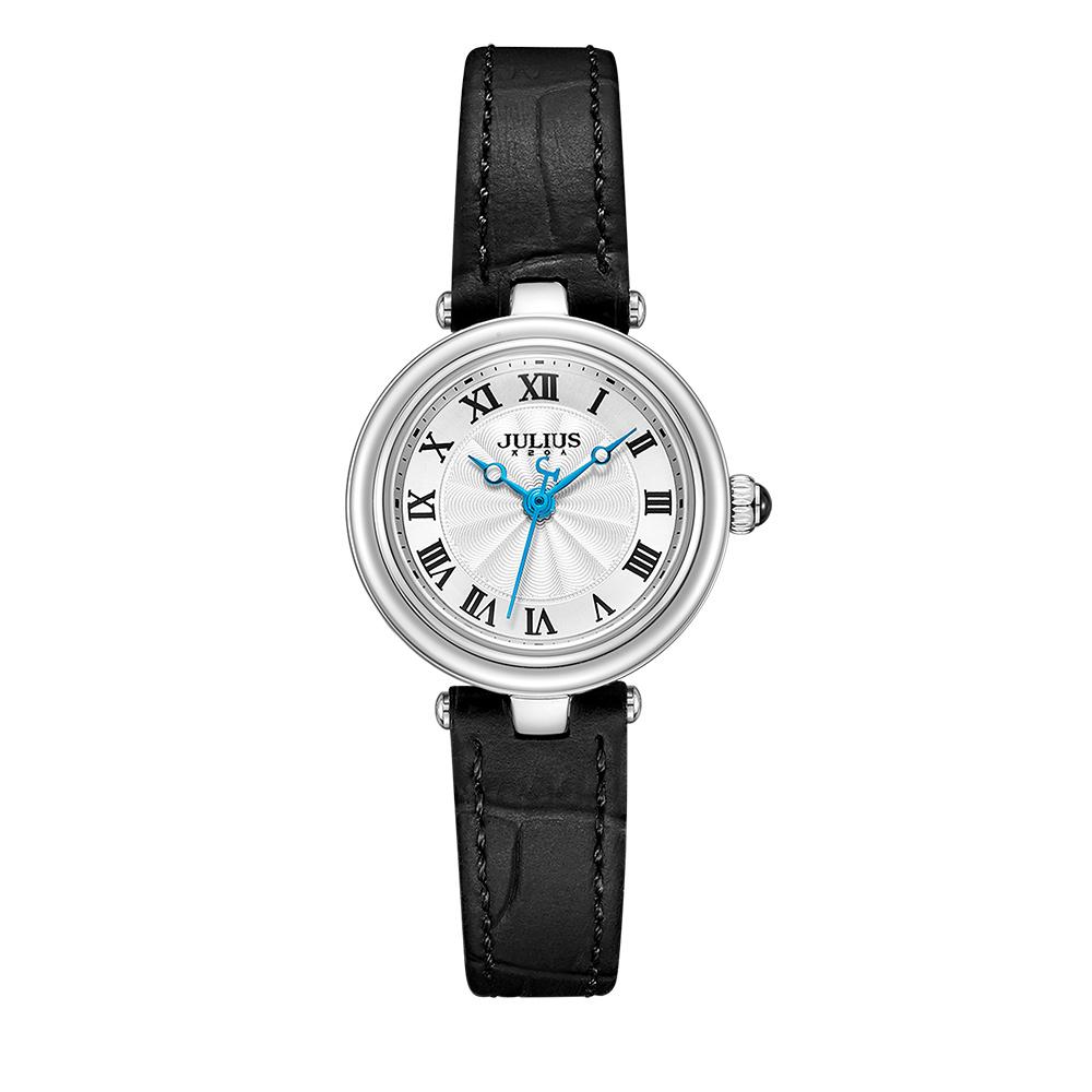 Jyullieoseu Ja-1480 Женские часы с куполообразным циферблатом и римскими цифрами
