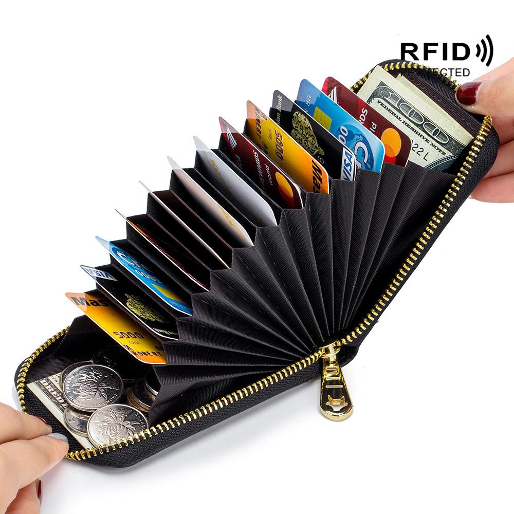 Популярный картхолдер женский изысканный RFID многофункциональный мужской картхолдер обложка для банковской карты брелок