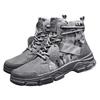 Spring Autumn Shoes Mens Fashion Deserts Boots Camouflage Street Style Cloth Ankle Boots Brand Male Footwear