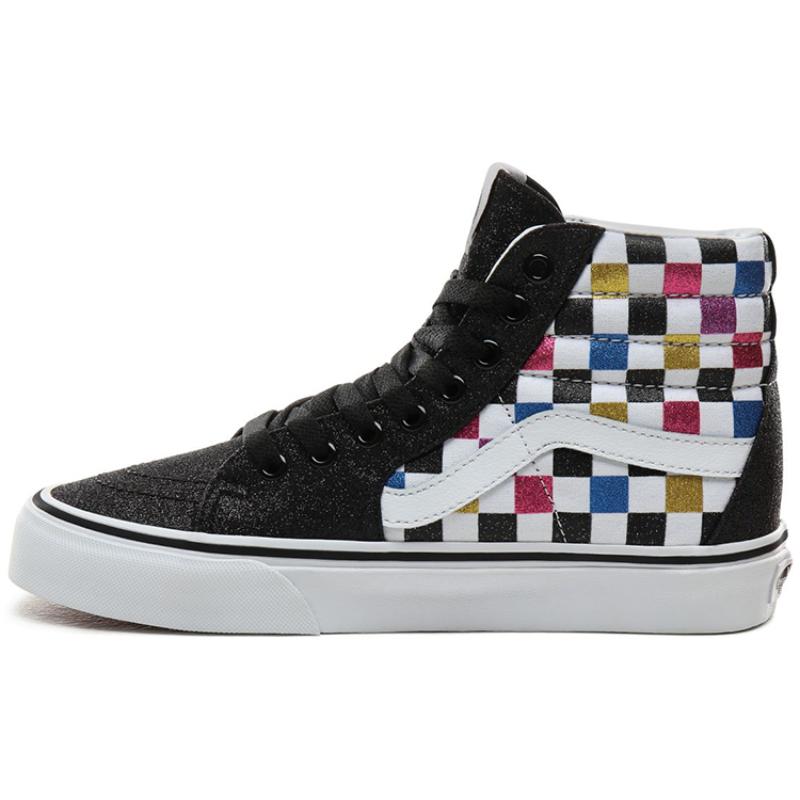 Vans SK8-HI 'Glitter Checkerboard' Vans VN0A4BV6V3P