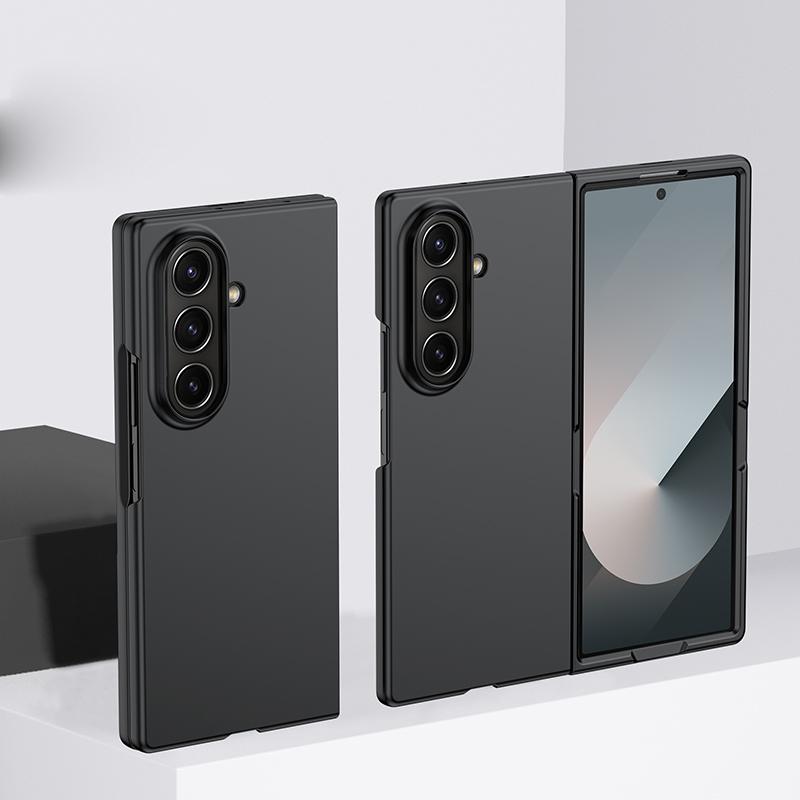Чехол для телефона Samsung Galaxy Z Fold 7 6 5 3 4 ZFold7 Защитная крышка Конфетный Милый Ультратонкий Кожаный Жесткий Чехол