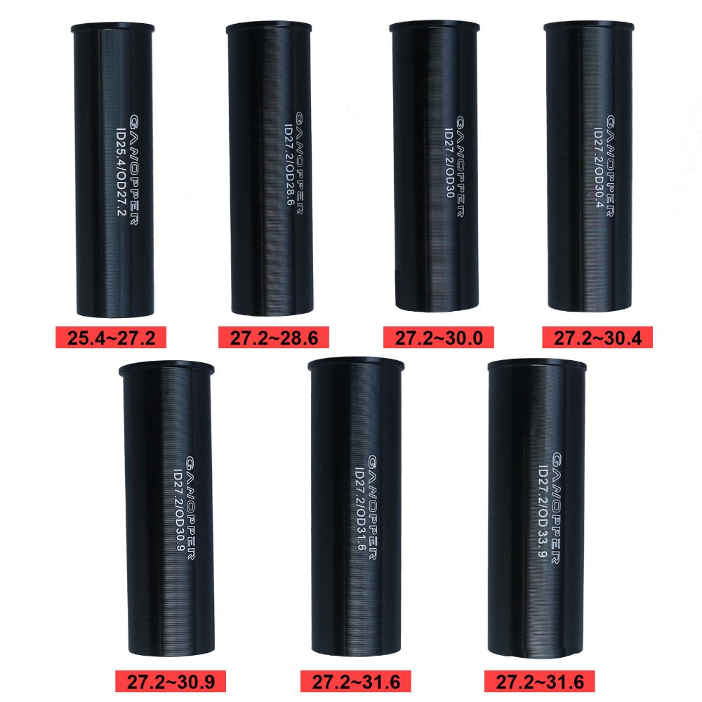 Post Tube  Adapter Light weight Strong Compatibility Seat Post Shim Reducing Sleeve Seat Tube Reducer Bicycle Seatpost Sleeve