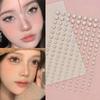 Rhinestone Pearl Face & Eye Makeup Stickers - No Glue Needed