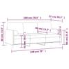 Vidaxl 3-Osobowa Sofa Z Poduszkami, Żółta, 180 Cm, Aksamit