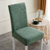 Elastic Chair Covers Set with Backrest Universal Stretch Dining Chair Slipcovers for Home Simple All Season Use