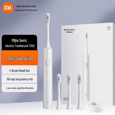 Звуковая электрическая зубная щетка Xiaomi Mijia T302, китайская вилка (адаптер в комплекте)