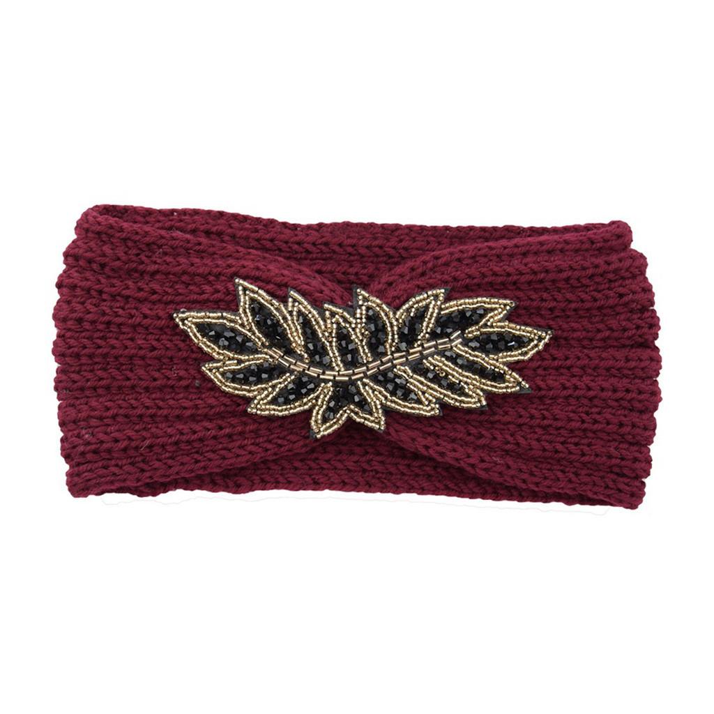 Модная женская однотонная спортивная повязка для волос на голову, термальная повязка для волос для девочек