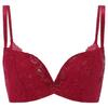 Style by Triumph Dreamy Poinsettia Dreamy Bra Deep V M006 B65 Amo's Women's (Red)