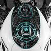 Для CFMOTO 250SR/300SR 2023 Наборы Наклеек из Кованого Углеродного Волокна Аксессуары для Мотоцикла Декорация Защита Наклейки Модификация Мотоцикла