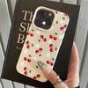 Чехол для телефона для iPhone 17 16 15 14 13 12 11 Pro Max Plus 17 Air XS Max XR Цветущая сакура Модный узор Покрытие с текстурой личи