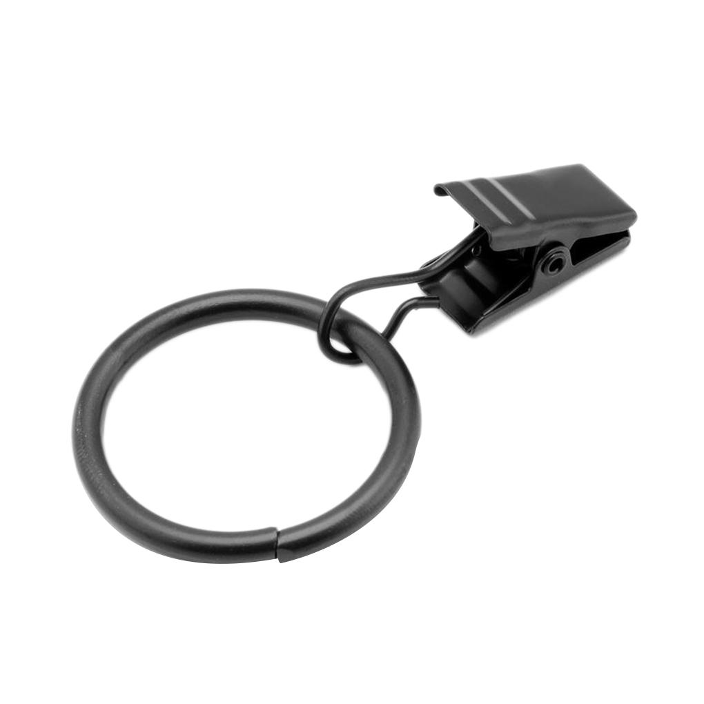 10 штук Крючок для подвешивания штор с зажимами Зажим Аксессуар для замены драпировки для дома гостиной офиса