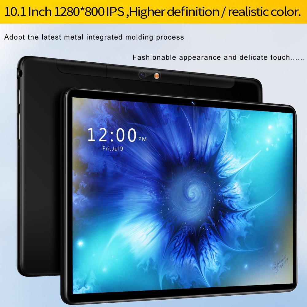 BDF 10.1 Inch 4G+64GB Tablet PC Wifi and 3G Network Android11