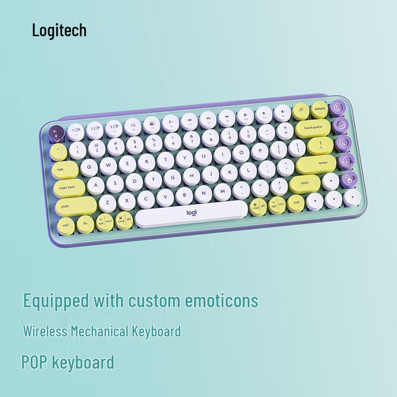 Logitech Беспроводная механическая клавиатура POP KEYS