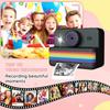 Игрушечная камера мгновенной печати с 2,8-дюймовым экраном, SD-картой на 32 ГБ, 3 рулонами бумаги для печати, портативная камера высокого разрешения, insta