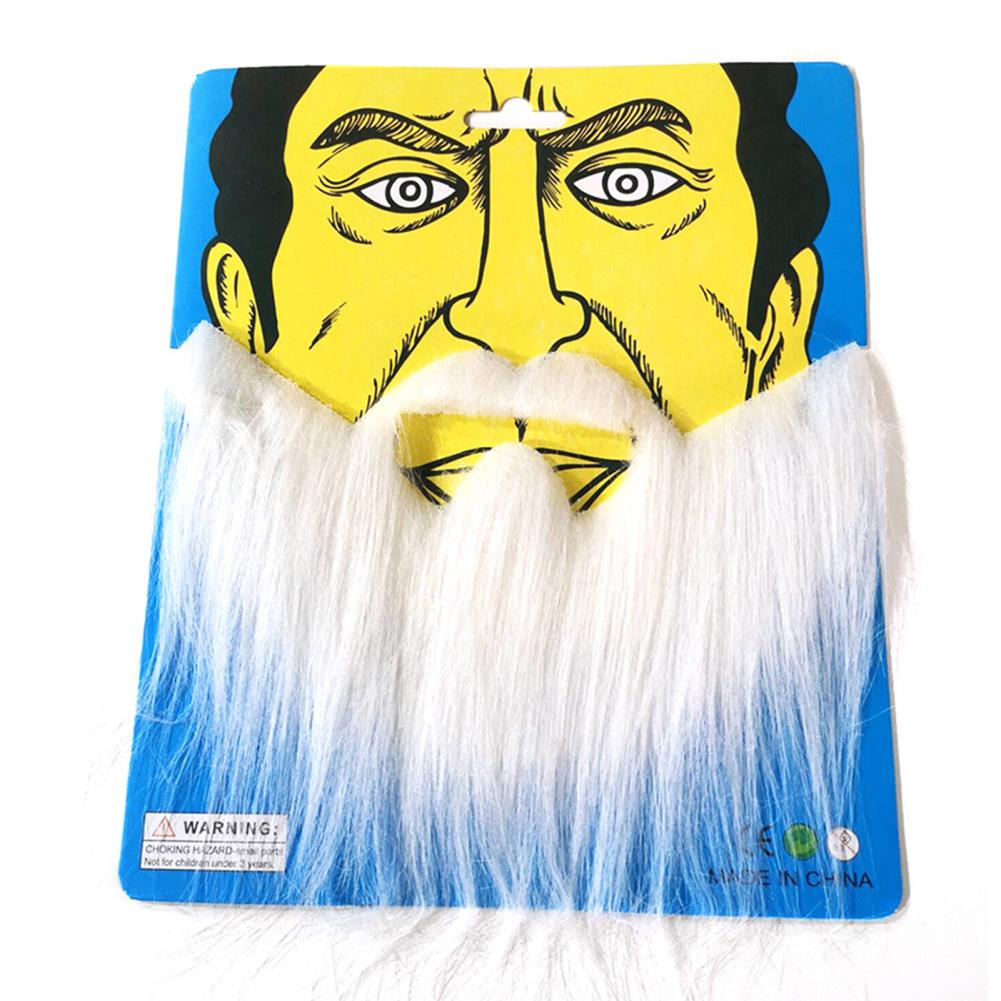 Смешные накладные усы многоразовые украшения новинка косплей накладная борода реквизит для фотобудки костюмная вечеринка борода бакенбарды