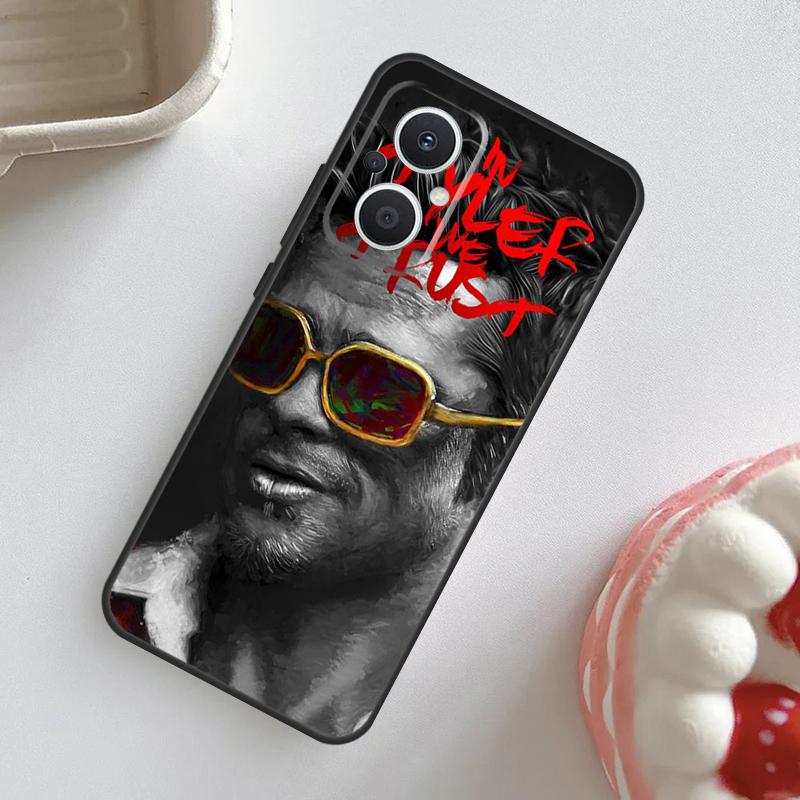 Чехол для телефона OPPO Reno 11 10 Pro 11F 8T 4Z 5Z 5 6 8 7 Lite, OPPO Find X5 X6 Pro X2 X3 Lite с постером из фильма «Бойцовский клуб»