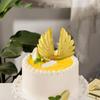 Angel Feather Cake Topper Decoration Accessories Dessert for Congratulation Holiday
