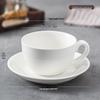 Современный керамический набор: кружка для латте-арта и блюдце (2-Pack)