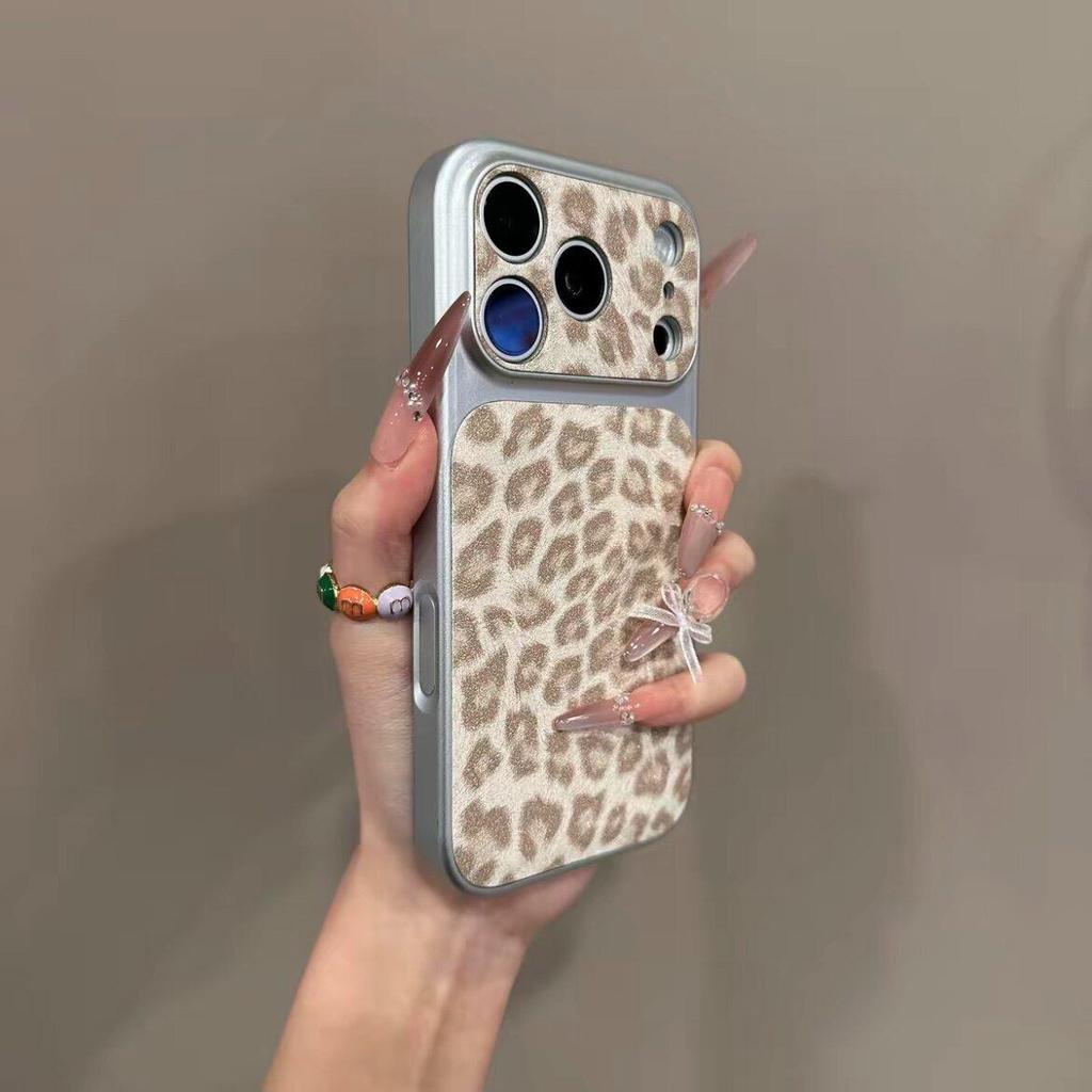 Luxury Seconds Change 17 Leopard Print Phone Case For iPhone 11 12 13 14 15 16 17 Pro Max AIr Shockproof Bumber Cases Cover