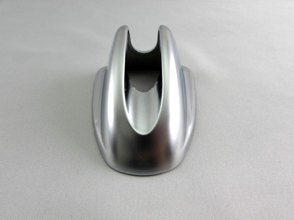 BRIGHTZ Satin Silver Antenna Cover for Impreza Sport Hybrid GPE GPE Impreza Sport Hybrid Hybrid Impreza Sport Impreza Sport Hybrid 31046 [ANTENNA-043]