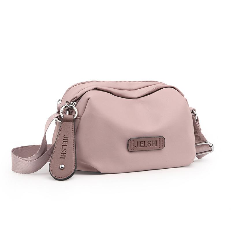 Casual Shoulder Bag, Solid Color, Waterproof, Simple and Versatile, Fashionable Crossbody Bag