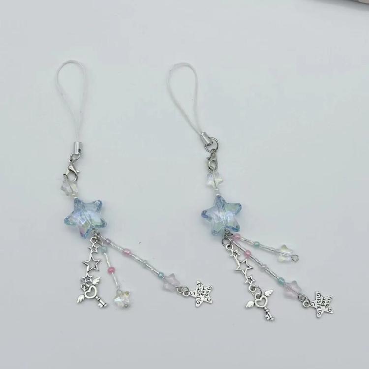 Сладкие крутые подвески из бусин-звездочек, подвеска, ремешок для телефона, модное украшение для сумки