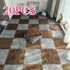 20Pcs Soft Plush Kids Carpet Baby Play Mat Children's Rugs Toys EVA Foam Children's Mat Puzzle Interlock Floor Mats 30*30 CM