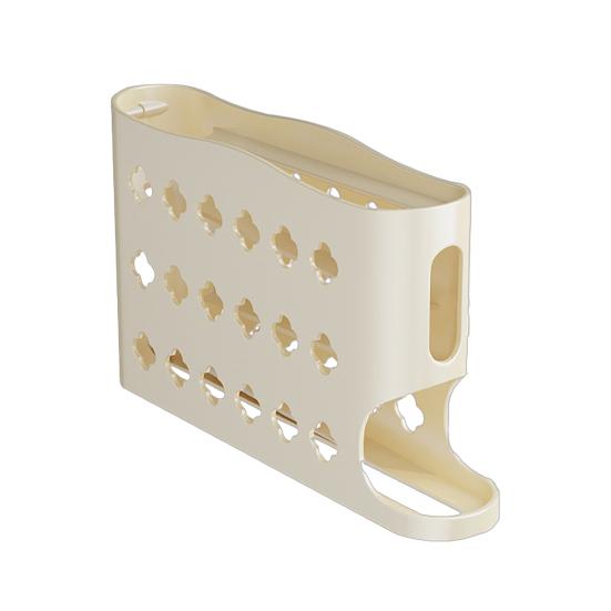 Подставка для яиц для холодильника, автоматический диспенсер для яиц, компактный 4-ярусный органайзер для яиц вмещает 30 яиц для хранения в холодильнике, на кухонной столешнице