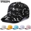 Женская бейсболка Осень/Зима с принтом букв, кепка с утиным козырьком, шляпа от солнца для занятий спортом на открытом воздухе