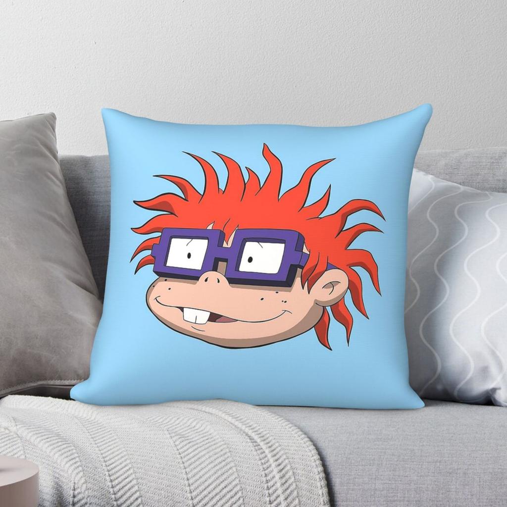 Chuckie Finster Square Pillowcase Polyester Linen Velvet Creative Zip Decorative Pillow Case Home Cushion Cover
